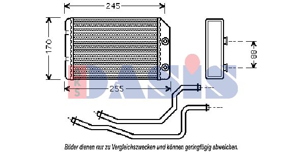 AKS DASIS Lämmityslaitteen kenno 159001N